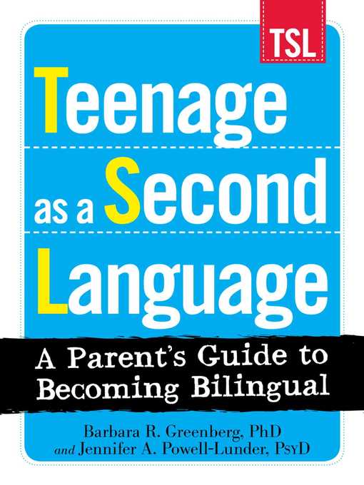 Cover image for Teenage as a Second Language